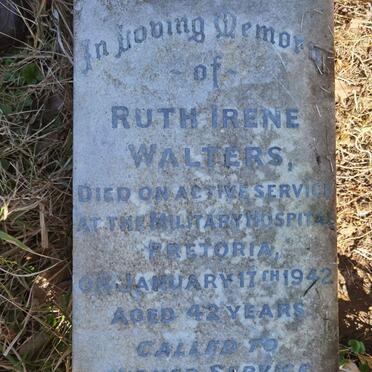 WALTERS Ruth Irene -1942