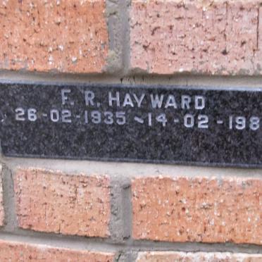 HAYWARD F.R. 1935-1984
