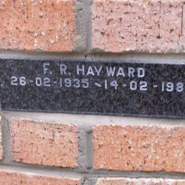 HAYWARD F.R. 1935-1984