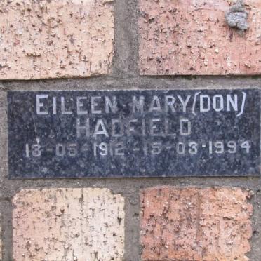 HADFIELD Eileen Mary 1912-1994