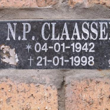 CLAASSEN N.P. 1942-1998