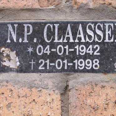 CLAASSEN N.P. 1942-1998