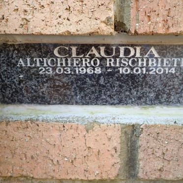 RISCHBIETER Claudia Altichiero 1968-2014