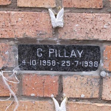 PILLAY C. 1958-1998