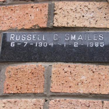 SMAILES Russell C. 1904-1985