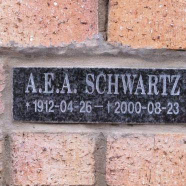 SCHWARTZ  A.E.A. 1912-2000
