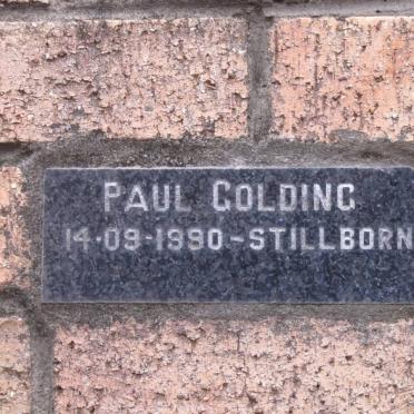 GOLDING Paul 1990-1990