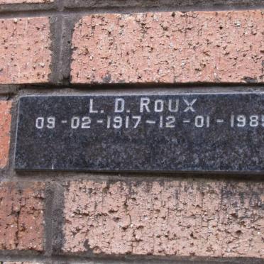 ROUX L.D. 1917-1985