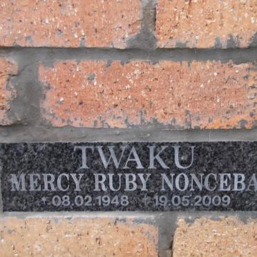 TWAKU Mercy Riby Nonceba 1948-2009