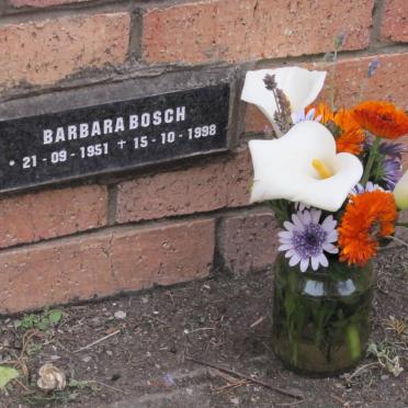 BOSCH Barbara 1951-1998