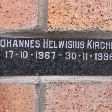 KIRCHNER Johannes Helwisius 1967-1996
