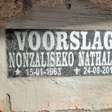 VOORSLAG Nonzaliseko Nathalia 1963-2018