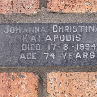 KALAPODIS Johanna Christina -1994