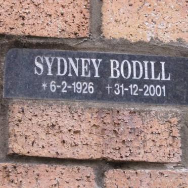 BODILL Sydney 1926-2001