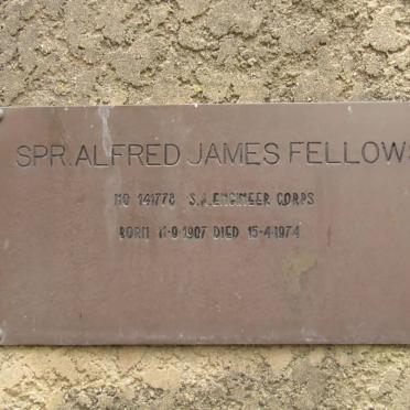 FELLOWS Alfred James 1907-1974