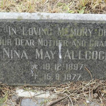 ALLCOCK Nina May 1897-1977