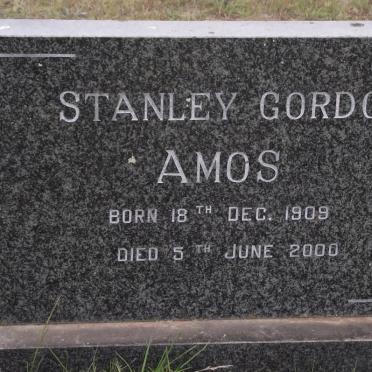 AMOS Stanley Gordon 1909-2000