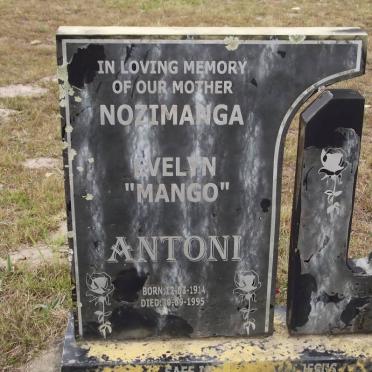 ANTONI Nozimanga Evelyn 1914-1995