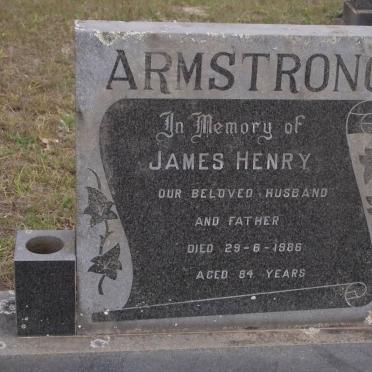 ARMSTRONG James Henry -1986