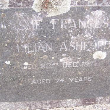 ASHFORD Esme Frances Lilian -1975