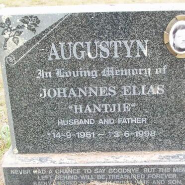 AUGUSTYN Johannes Elias 1961-1998