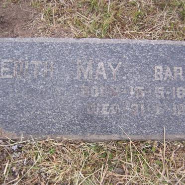 BARNES Edith May 1896-1969