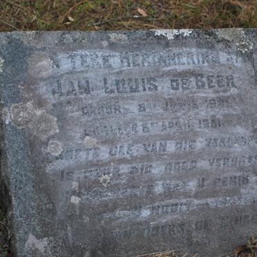BEER Jan Louis, de 1901-1951