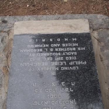 BERGMAN Philip Leibe -1943