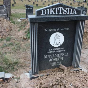 BIKITSHA Mnyamezeli Joseph 1959-2012
