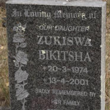 BIKITSHA Zukiswa 1974-2001