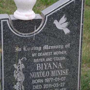 BIYANA Noxolo Minise 1977-2011