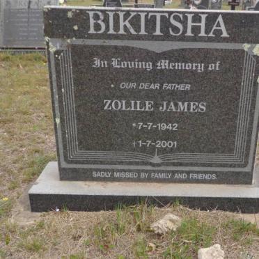 BIKITSHA Zolile James 1942-2001