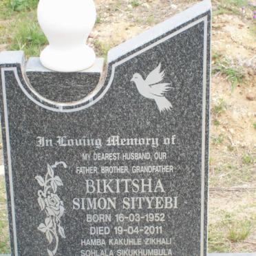 BIKITSHA Simon Sityebi 1952-2011 &amp; Nikiwe Agrennet 1959-2011