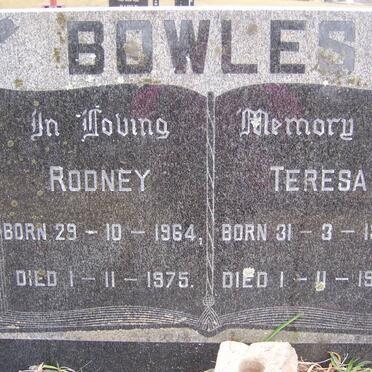 BOWLES Rodney 1964-1975 :: BOWLES Teresa 1967-1975