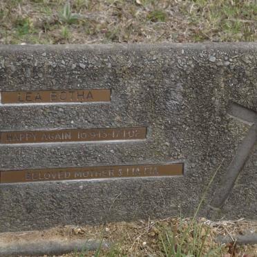 BOTHA Lea 1913-2002