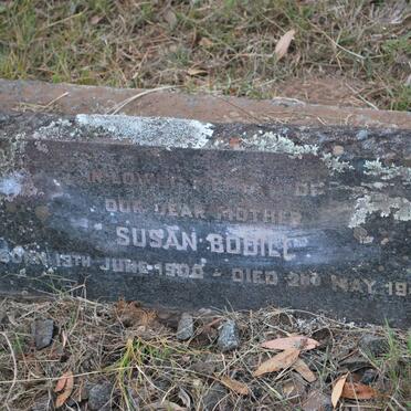 BODILL Susan 1900-1942