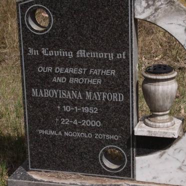 BUDAZA Maboyisana Mayford 1952-2000