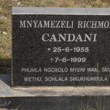 CANDANI Mnyamezeli Richmond 1955-1999