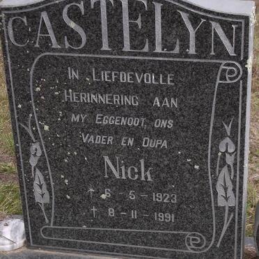 CASTELYN Nick 1923-1991