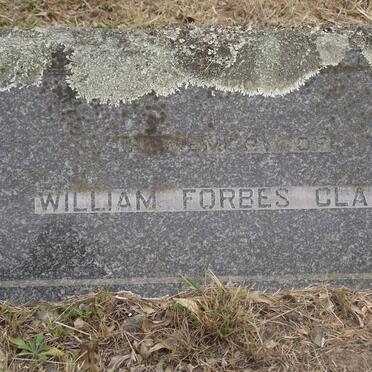 CLARK William Forbes