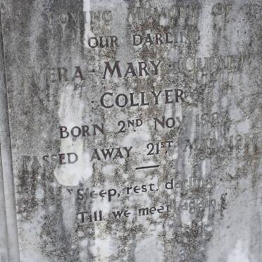 COLLYER Vera Mary 1923-1937