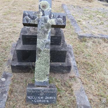 CORDER William James -1929