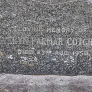 COTGRAVE Evelyn Farmar -1950