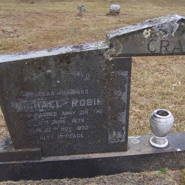 CRAGG Michael Robin 1933-1976 &amp; Esther Martha MULLER 1932-2000