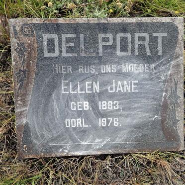 DELPORT Ellen Jane 1883-1976