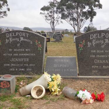 DELPORT Graham 1947- &amp; Jennifer RIELLY 1949-2001 :: DELPORT Norman 1969-2000