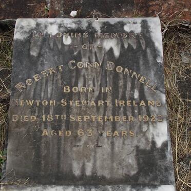 DONNELL Robert Conn -1923