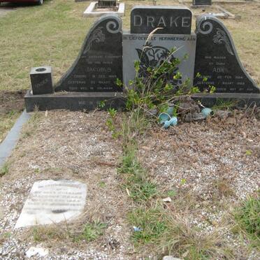 DRAKE Jacobus 1884-1941 &amp; Ada 1884-1969