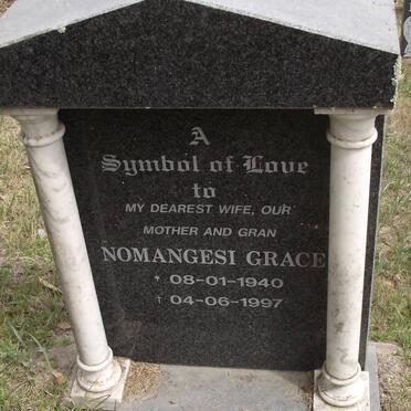DURUWE Nomagesi Grace 1940-1997