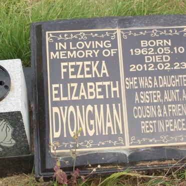 DYONGMAN Fezeka Elizabeth 1962-2012